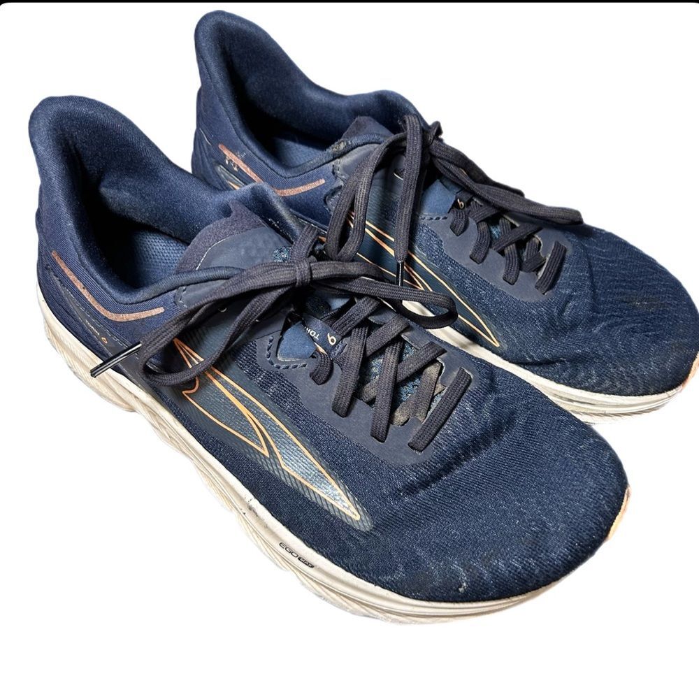 Altra Women’s 7.5 Blue Torin 6 Comfort Walk Run Sneakers Wide Toe Box